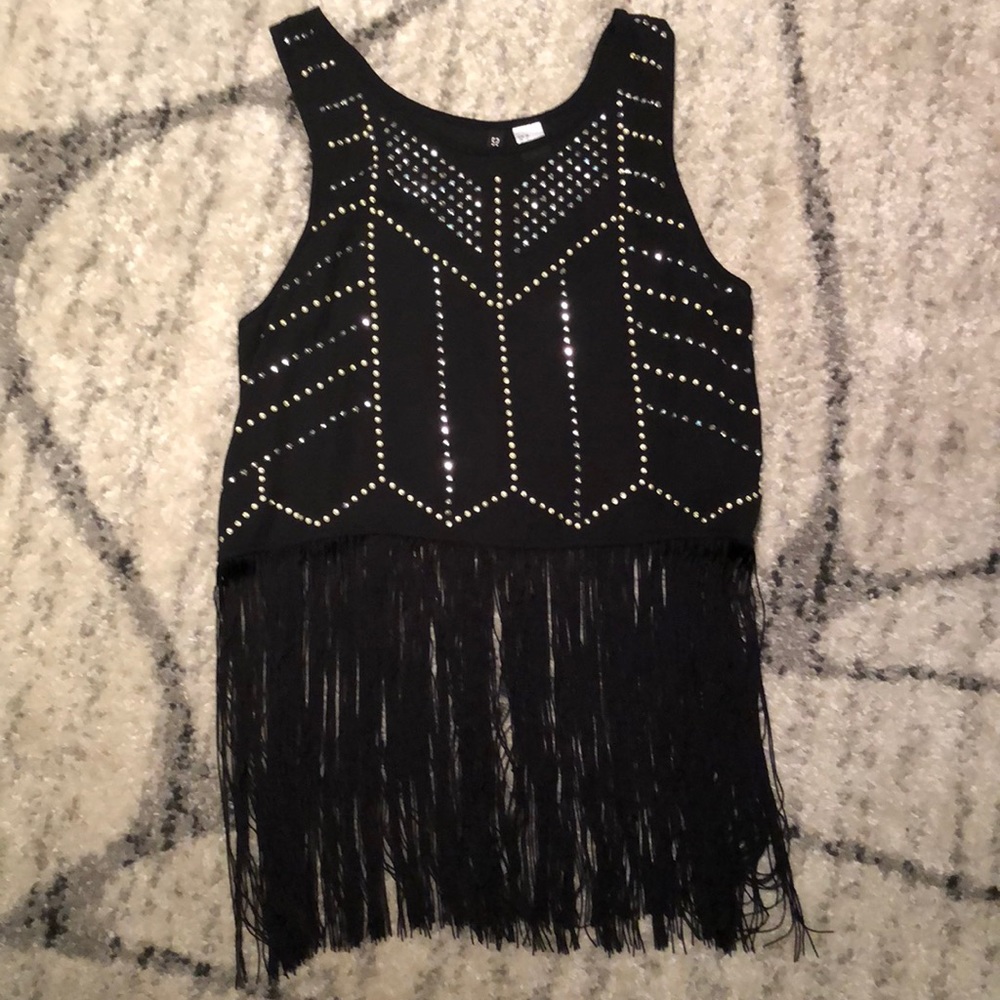 H&M fringe top